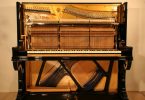 Pianohaus Hamann: Feurich Klavier von innen, große Mechanik